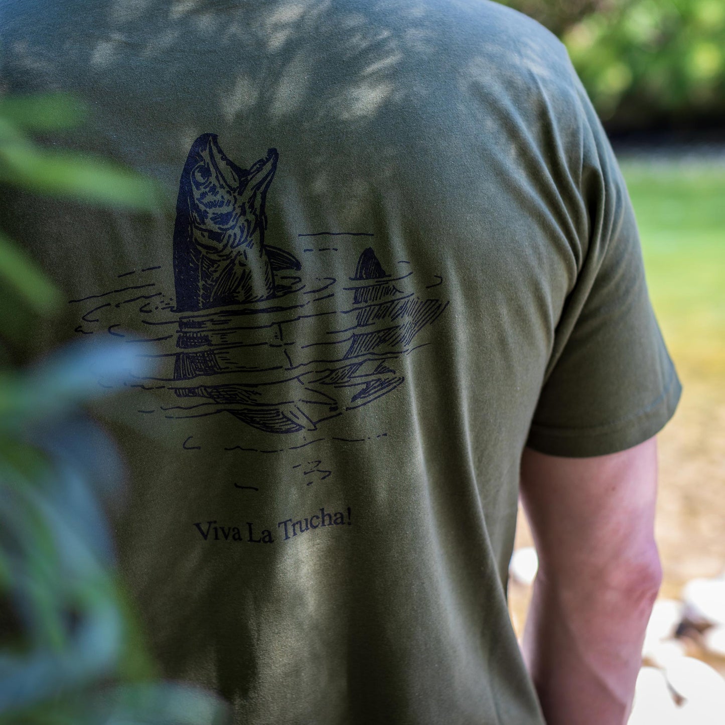 Viva La Trucha T-Shirt grün