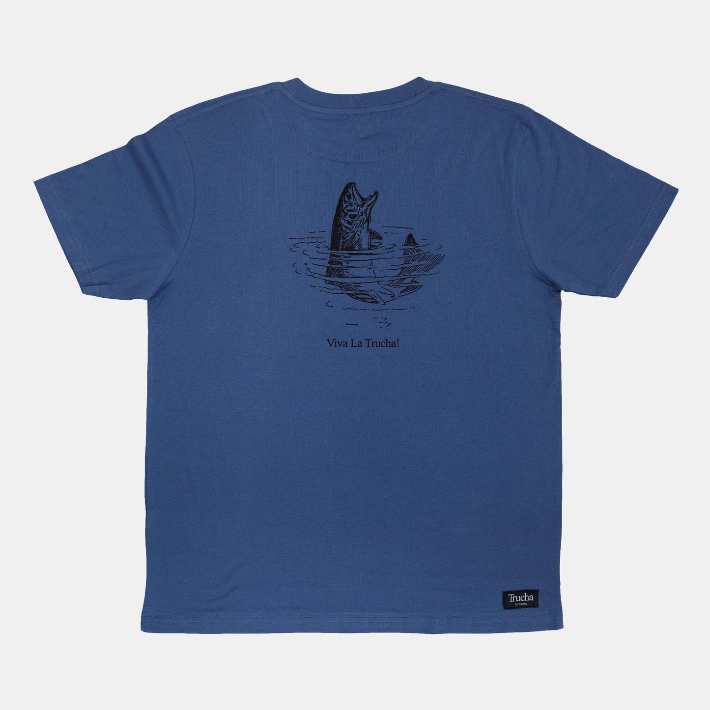 Viva La Trucha T-Shirt blau