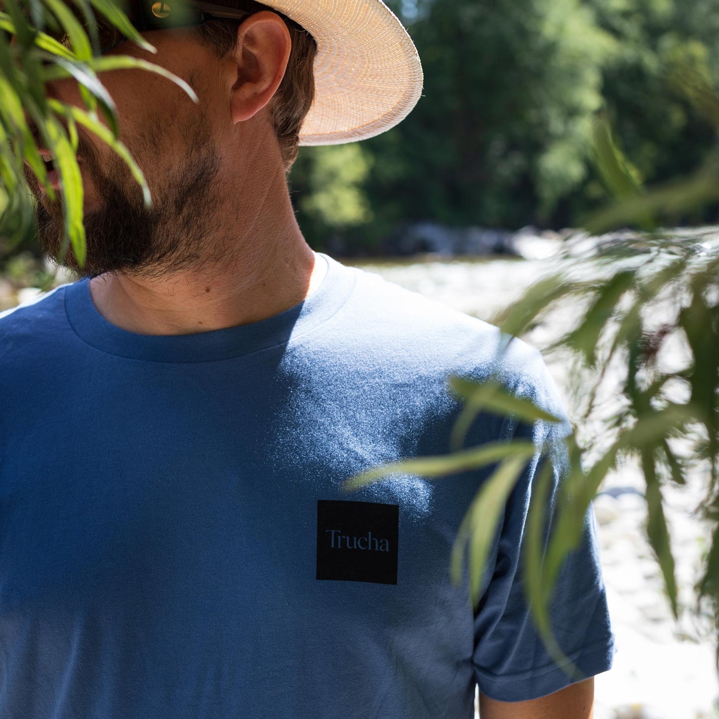 Viva La Trucha T-Shirt blau